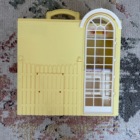 Vintage Barbie Mattel Grandma's Kitchen Fold Up Dollhouse Playset Incomplete - Picture 16 of 16